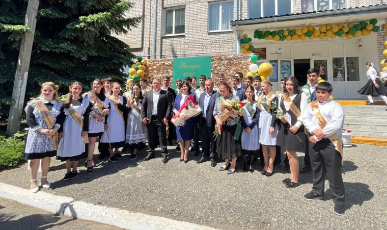 Праздник знаний в Красногорской школе.